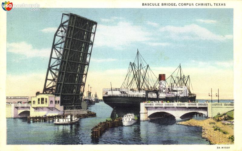 Pictures of Corpus Christi, Texas, United States: Bascule Bridge