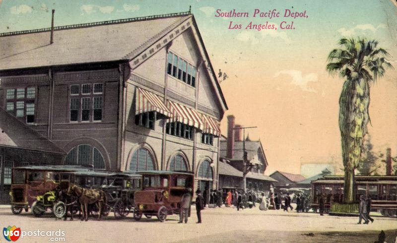 Pictures of Los Angeles, California, United States: Southern Pacific Depot