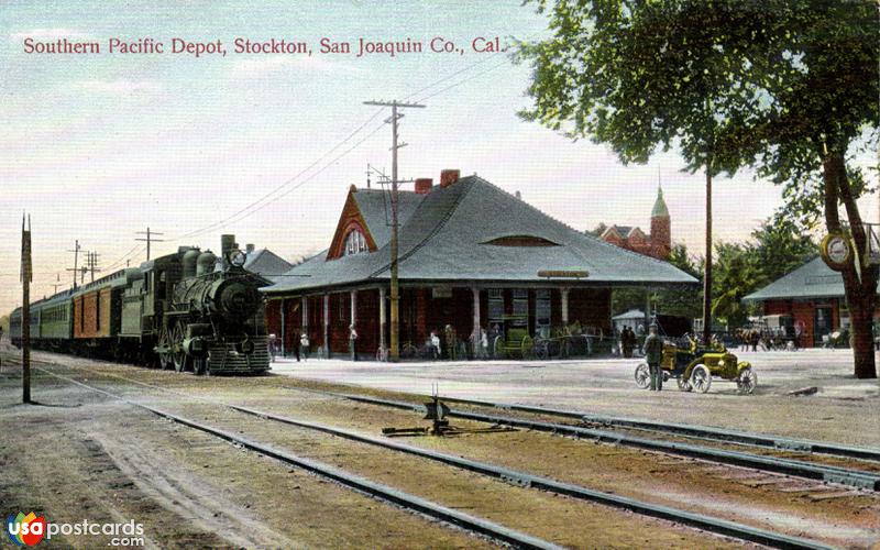 Southern Pacific Depot, Stockton