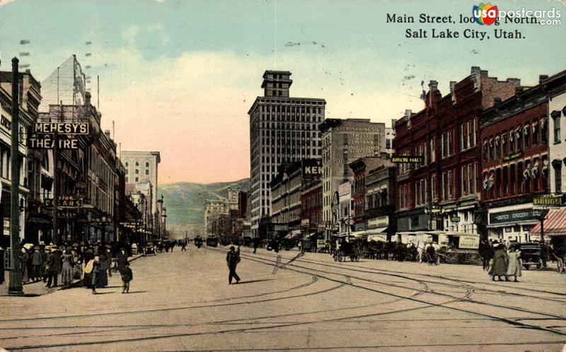 Pictures of Salt Lake City, Utah, United States: Main Street, looking North