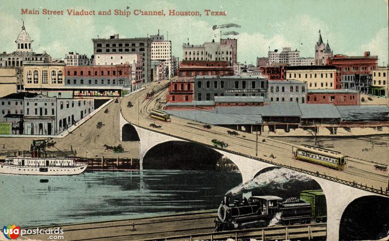 Main Street Viaduct and Ship Channel