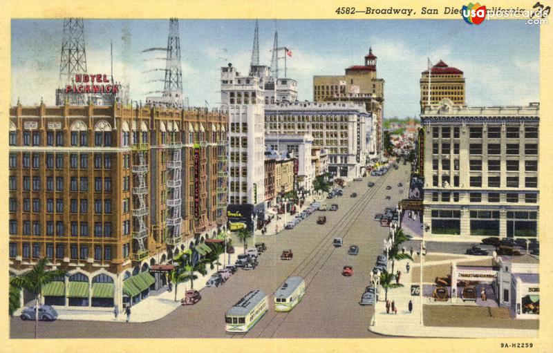 Pictures of San Diego, California, United States: Broadway