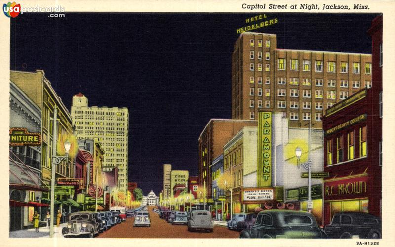 Capitol Street at Night