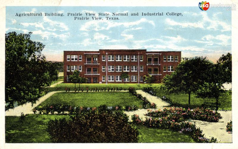 Agricultural Building, Prairie View State Normal and Industrial College