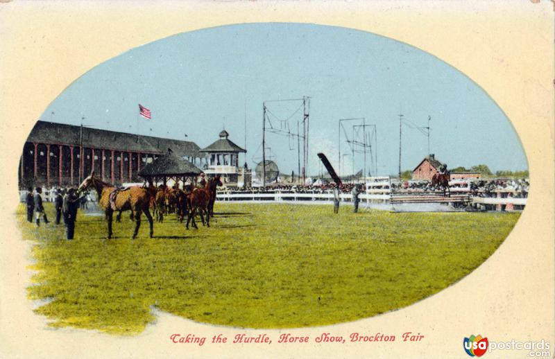 Pictures of Brockton, Massachusetts, United States: Taking the Hurdle, Horse Show, Brockton