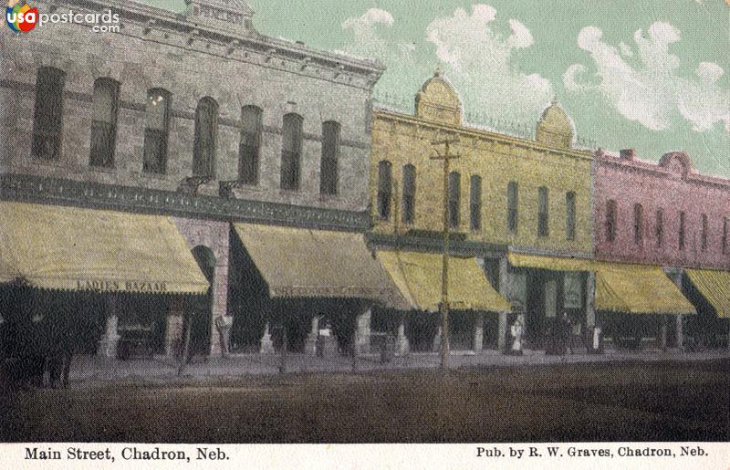 Pictures of Chadron, Nebraska, United States: Main Street