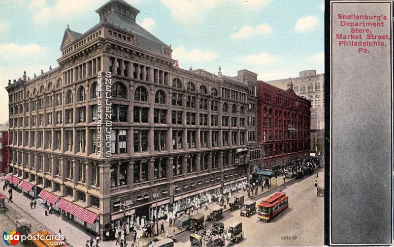 Snellenburg´s Department Store, Market Street