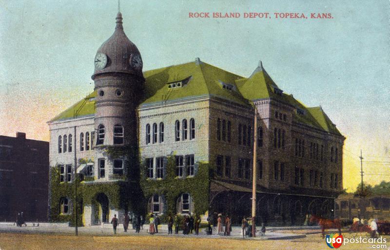 Pictures of Topeka, Kansas, United States: Rock Island Depot