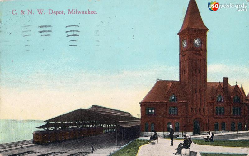 C. & N. W. Depot