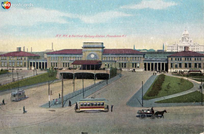 N. Y. NH. & Hartford Railway Station