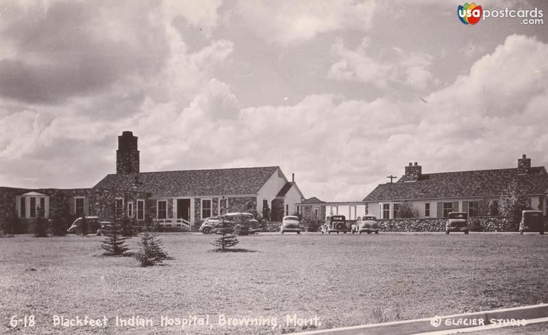 Pictures of Browning, Montana, United States: Blackfeet Indian Hospital