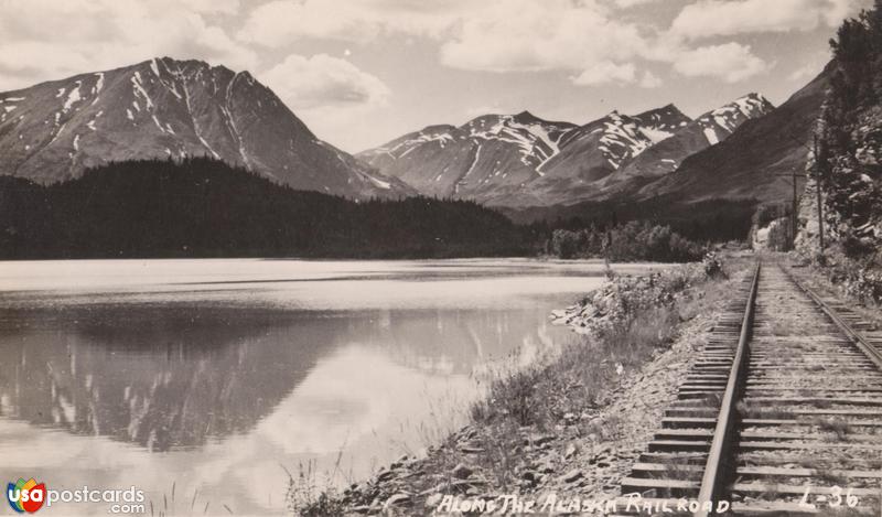 Pictures of Unclassified, Alaska, United States: Along the Alaska Railroad
