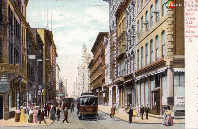 Chestnut Street, West from 8th Street