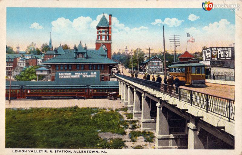 Lehigh Valley R. R. Station