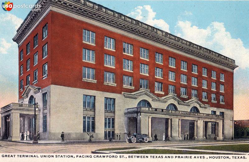 Great Terminal Union Station, facing Crawford St.