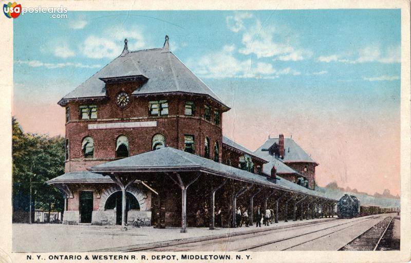 N. Y. Ontario & Western R. R. Depot