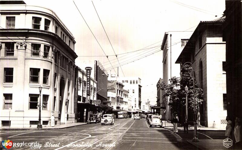 Pictures of Honolulu, Hawaii, United States: King Street