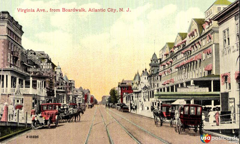 Virginia Ave., from Boardwalk