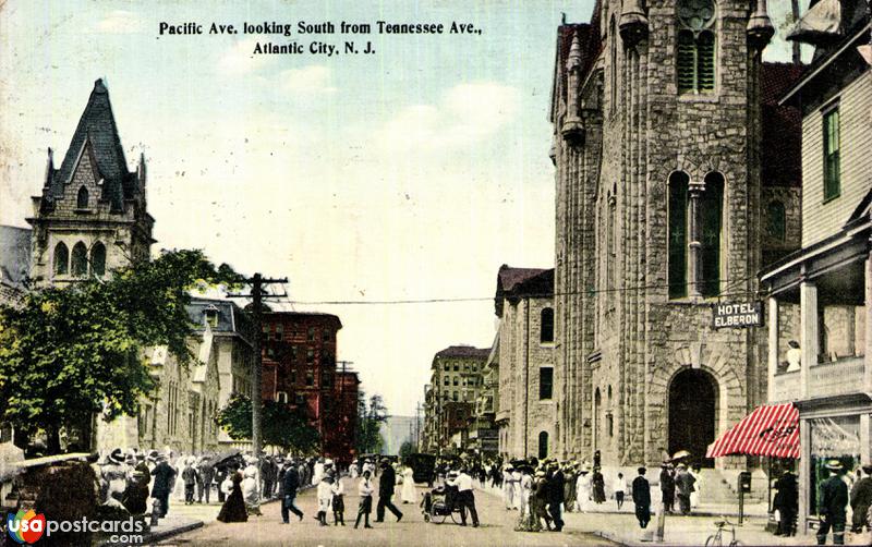 Pacific Ave. looking South from Tennessee Ave.