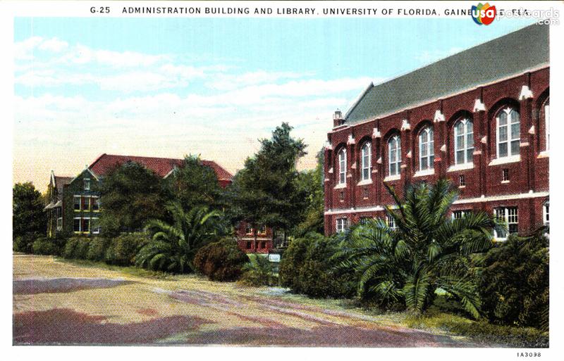 Administration Building and Library, University of Florida