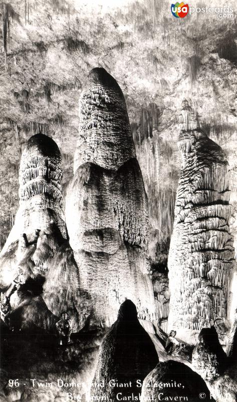 Carlsbad Caverns: Giant Stalagmites