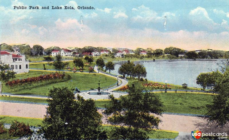 Public Park and Lake Eola