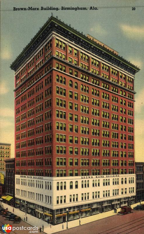 Pictures of Birmingham, Alabama: Brown-Marx Building