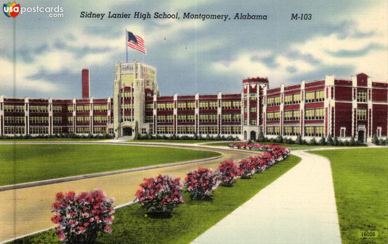 Pictures of Montgomery, Alabama: Sidney Lanier High School