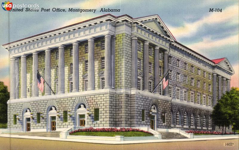 Pictures of Montgomery, Alabama: United States Post Office