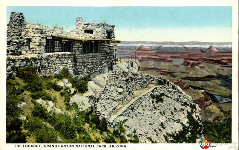 Pictures of Grand Canyon National Park, Arizona: The Lookout. Grand Canyon National Park