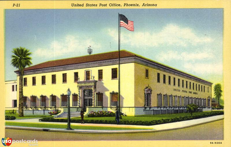 Pictures of Phoenix, Arizona: United States Post Office