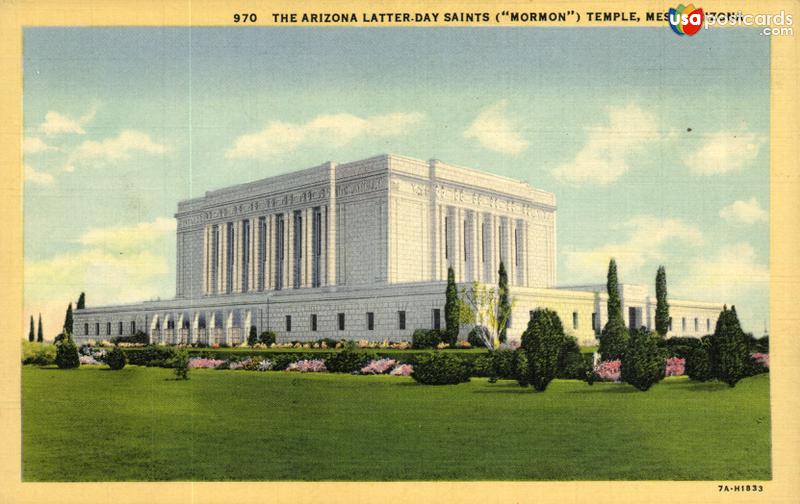 Pictures of Mesa, Arizona: The Arizona Latter Day Saints (Mormon) Temple