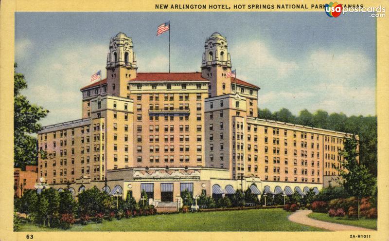 Pictures of Hot Springs, Arkansas: New Arlington Hotel