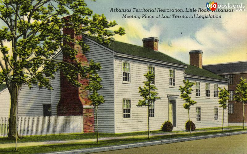 Pictures of Little Rock, Arkansas: Arkansas Territorial Restoration