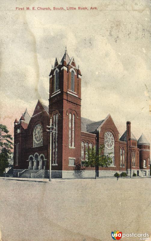 Pictures of Little Rock, Arkansas: First M. E. Church, South , Little Rock