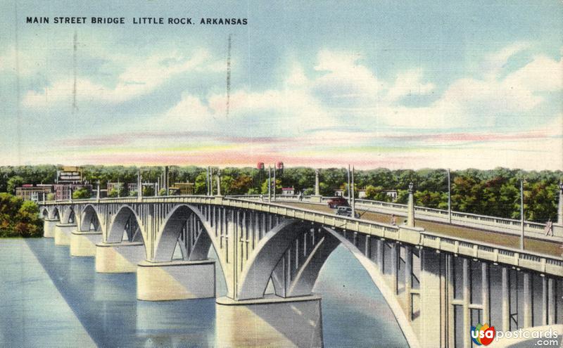 Pictures of Little Rock, Arkansas: Main Street Bridge