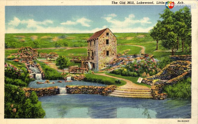 Pictures of Little Rock, Arkansas: The Old Mill, Lakewood