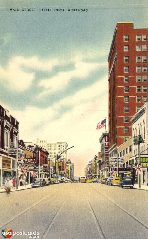 Pictures of Little Rock, Arkansas: Main Street