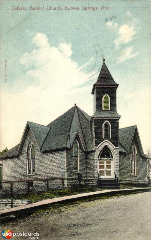 Pictures of Eureka Springs, Arkansas: Calvary Baptist Church