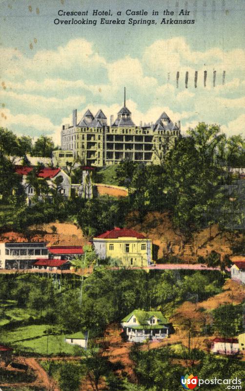 Pictures of Eureka Springs, Arkansas: Crescent Hotel, a Castle in the Air