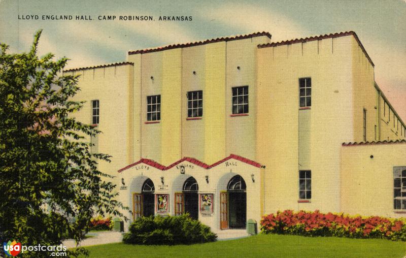 Pictures of Camp Robinson, Arkansas: Lloyd England Hall. Camp Robinson