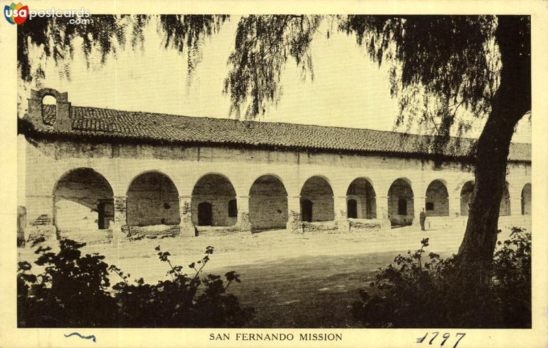 Pictures of Spanish Missions Of California, California: San Fernando Mission