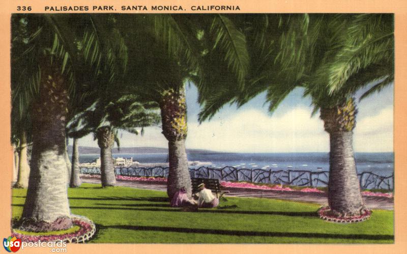 Pictures of Santa Monica, California: Palisades Park