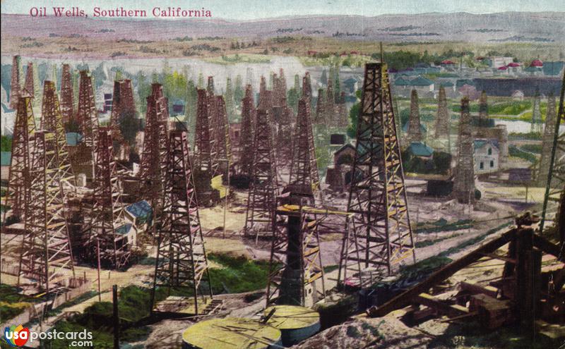 Pictures of Unclassified, California: Oil Wells, Southern California