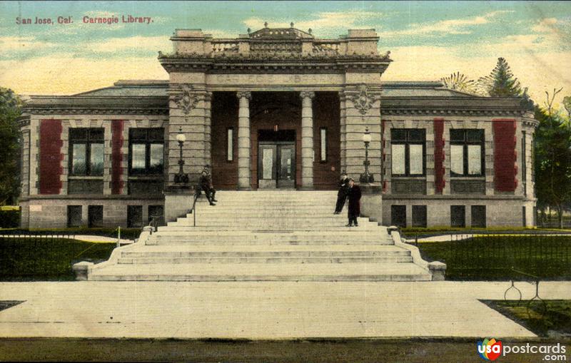 Pictures of San Jose, California: Carnegie Library