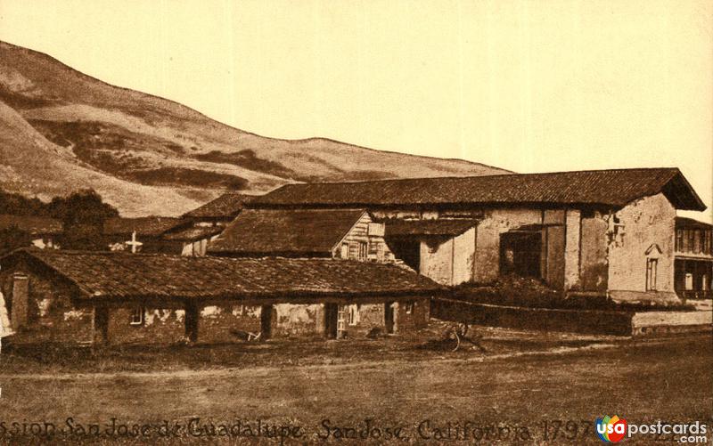 Pictures of San Jose, California: Mission San Jose de Guadalupe. 1797