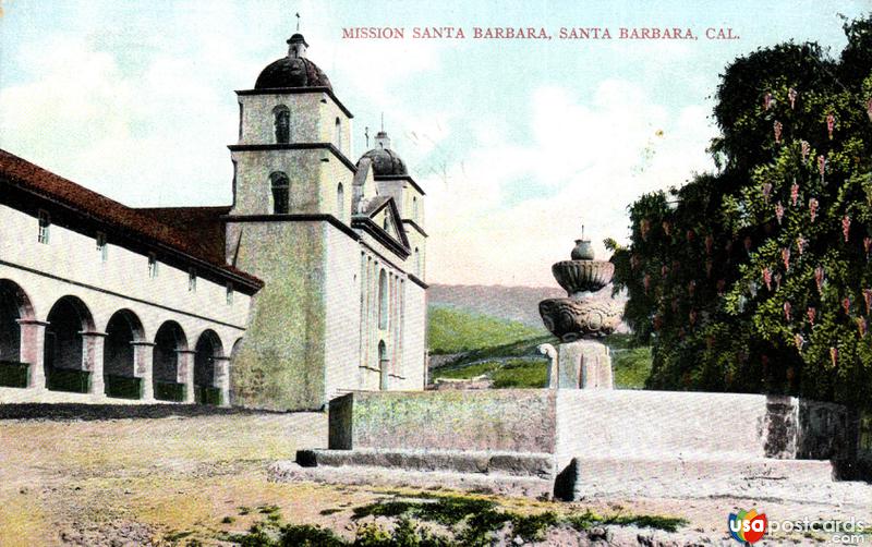 Pictures of Santa Barbara, California: Mission Santa Barbara