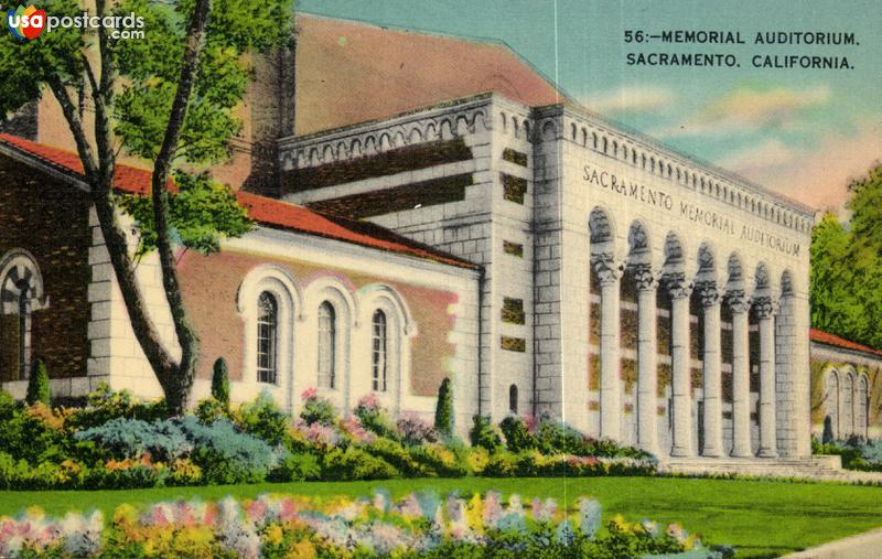 Pictures of Sacramento, California: Memorial Auditorium