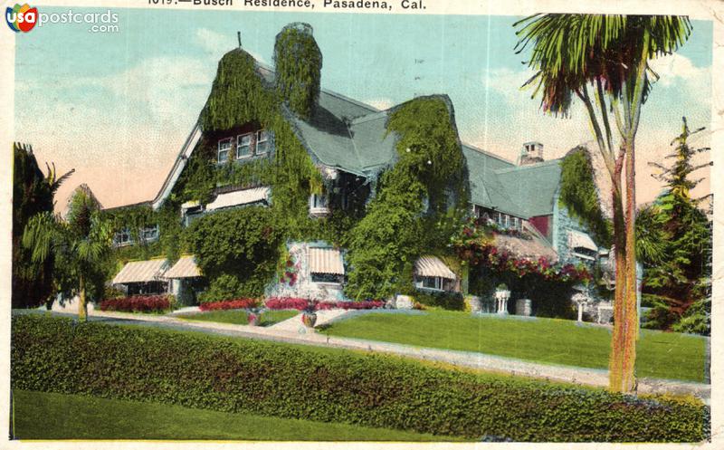 Pictures of Pasadena, California: Bush Residence