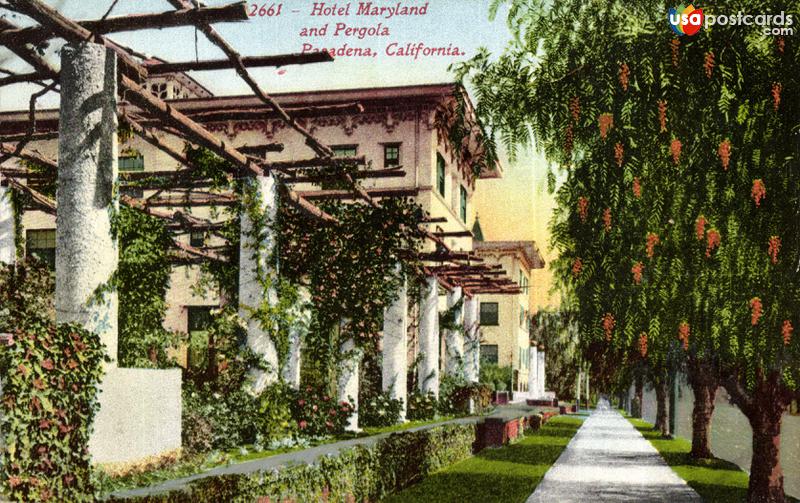 Pictures of Pasadena, California: Hotel Maryland and Pergola